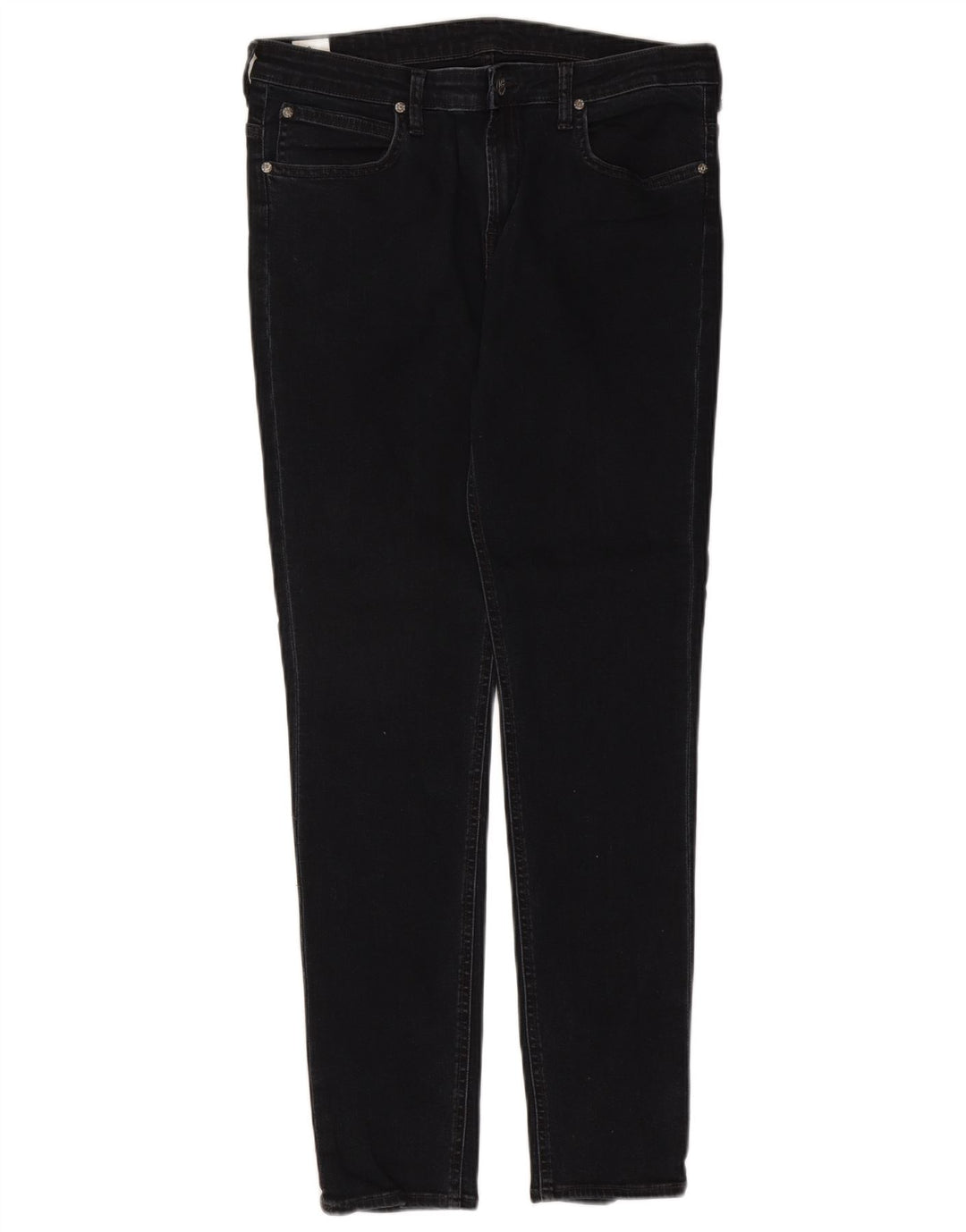 Jeans skinny da donna Lee W32 L30 cotone nero