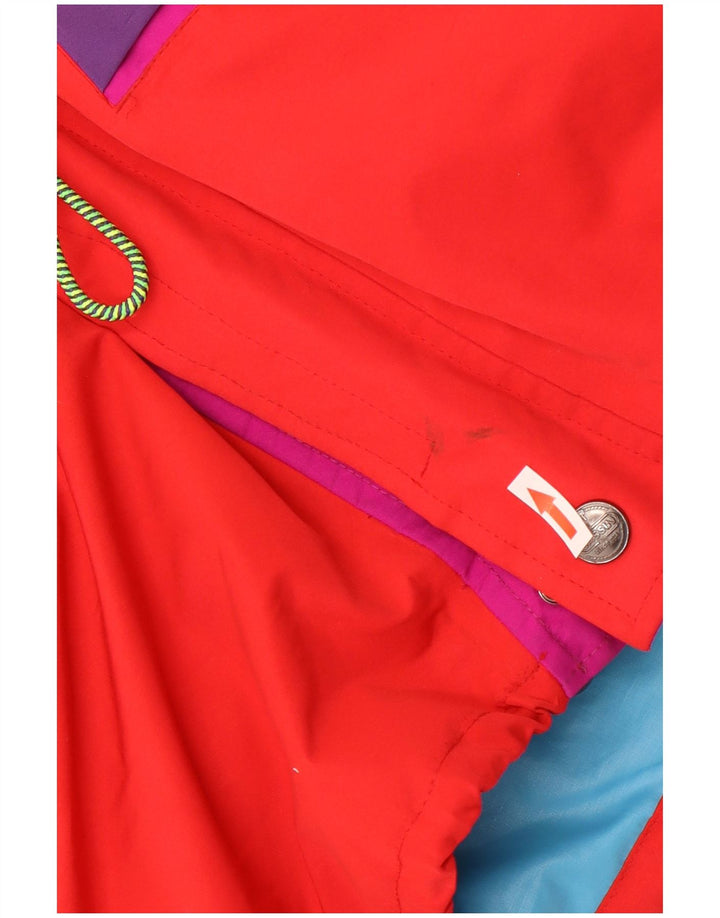 Giacca da sci da uomo con cappuccio Cassin IT 50 Large Rosso Colourblock Poliestere