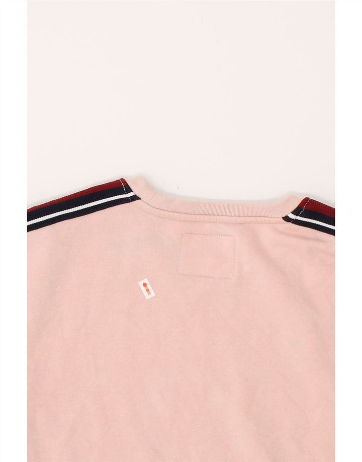 GUESS Boys Sweatshirt Jumper 13-14 Years Pink Cotton Vintage Guess and Second-Hand Guess from Messina Hembry 