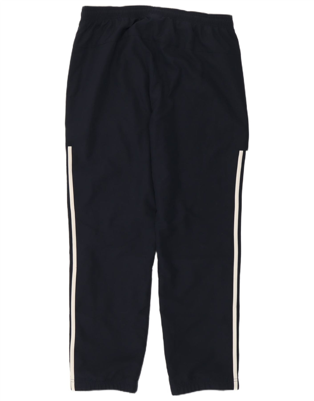 Pantaloni da tuta da uomo Adidas grandi sportivi in poliestere blu navy
