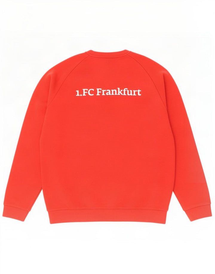 Felpa grafica da uomo Adidas Felpa grande in cotone rosso