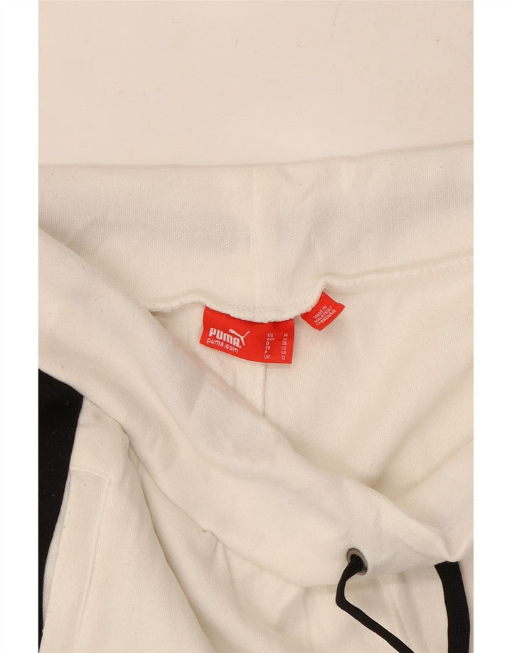 Pantaloncini sportivi PUMA da donna UK 12 Medium White Colourblock