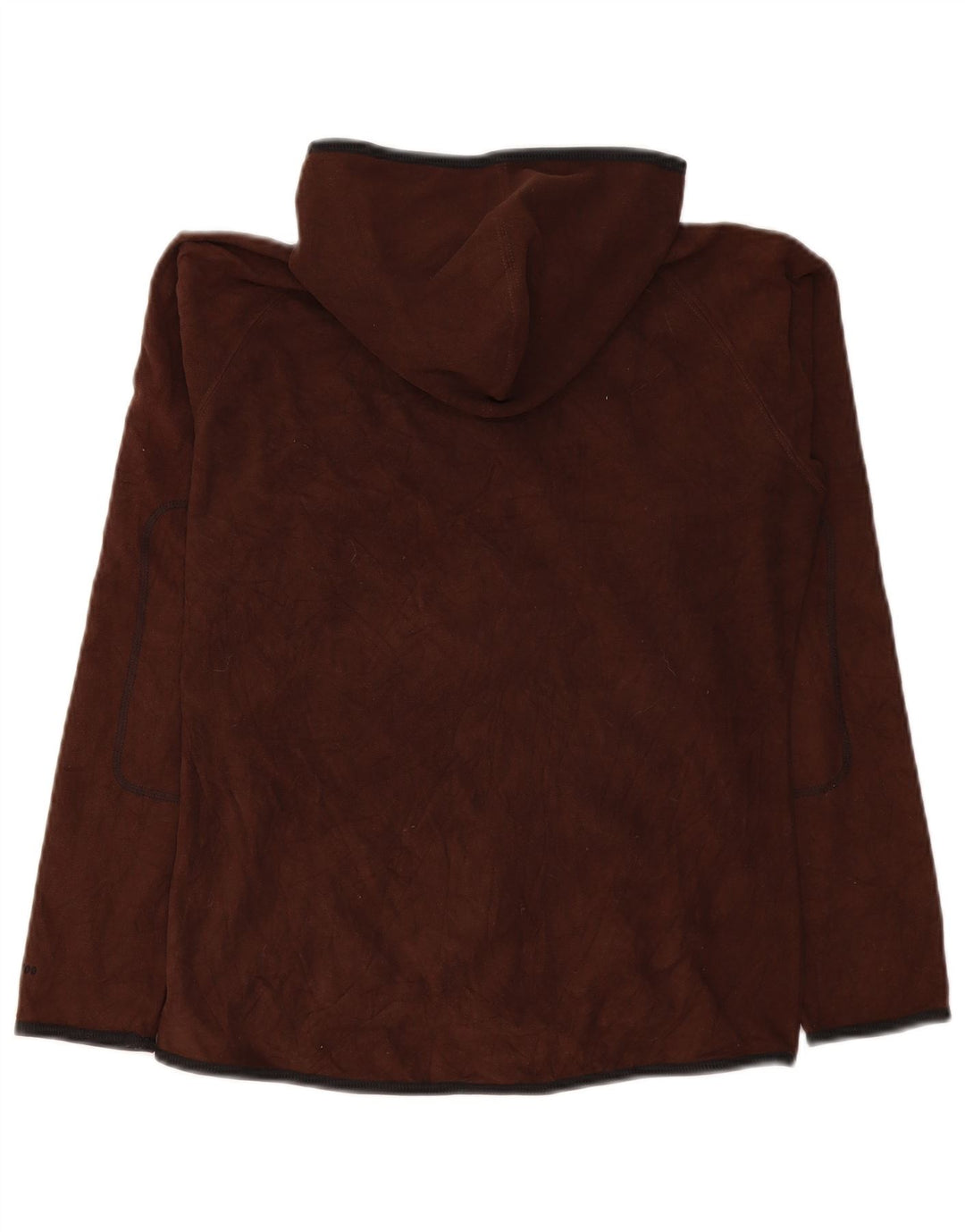 Giacca in pile con cappuccio da donna The North Face UK 12 Poliestere marrone medio