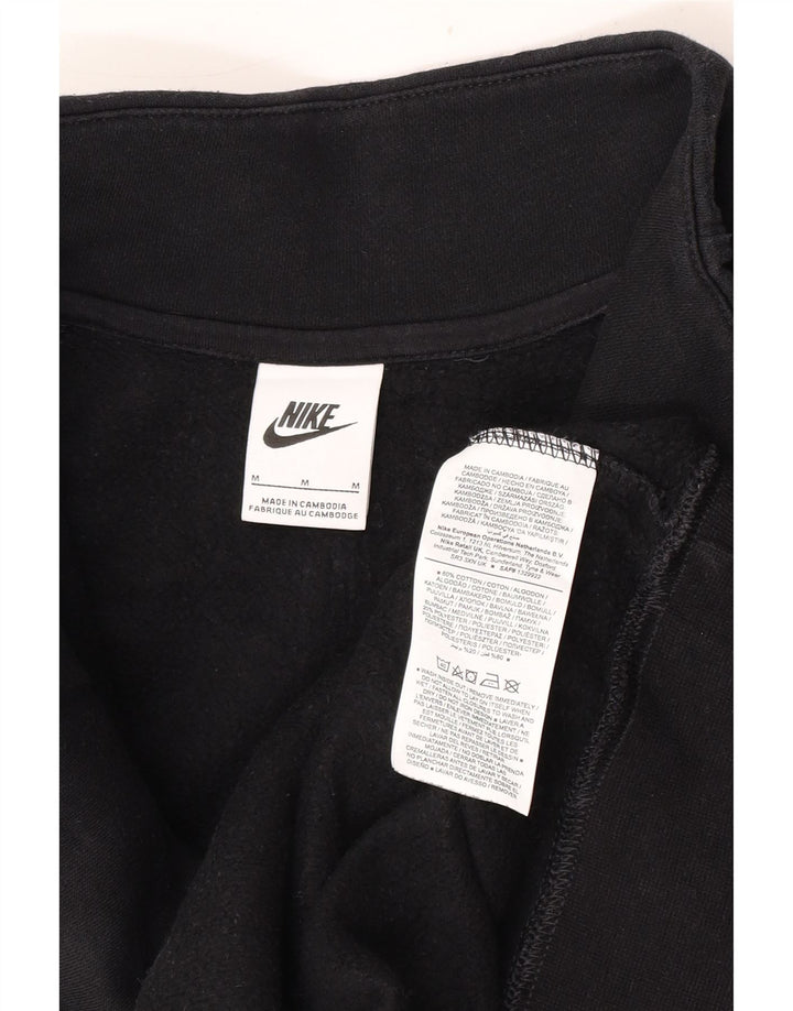 Giacca da ginnastica da uomo Nike, giacca media, in cotone nero