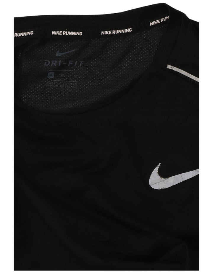 Maglia NIKE Dri Fit da uomo a maniche lunghe XL nera