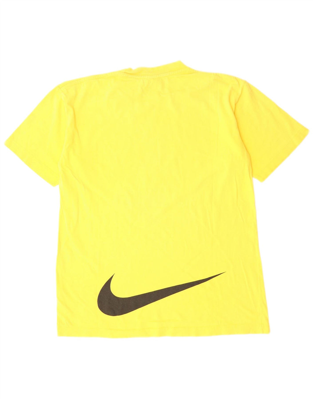T-shirt grafica NIKE da bambino 13-14 anni XL in cotone giallo