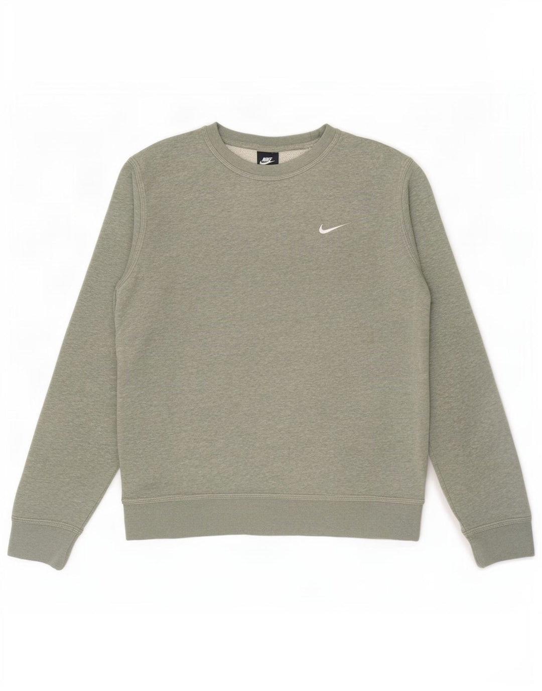 Felpa Nike Uomo Maglione Cotone Grigio Medio