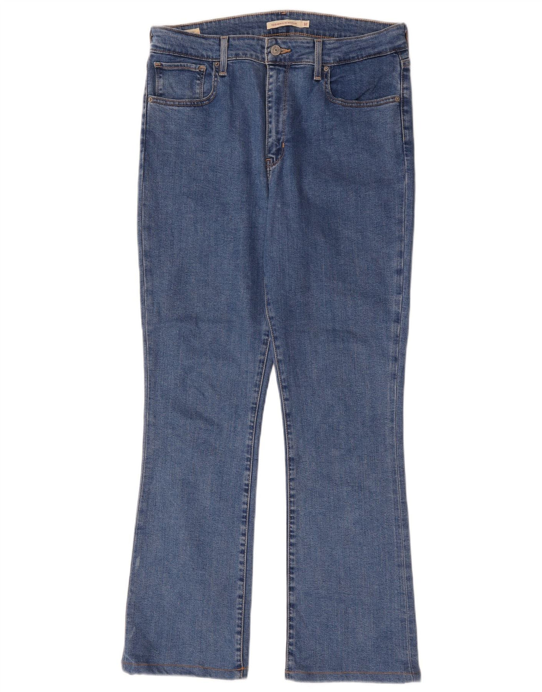 Jeans Levi's da donna 725 bootcut a vita alta W32 L30 cotone blu