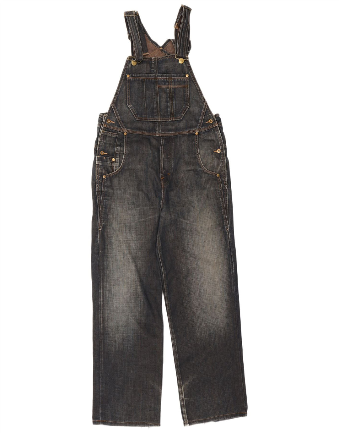 Salopette da donna Lee Jeans dritti media L29 cotone blu