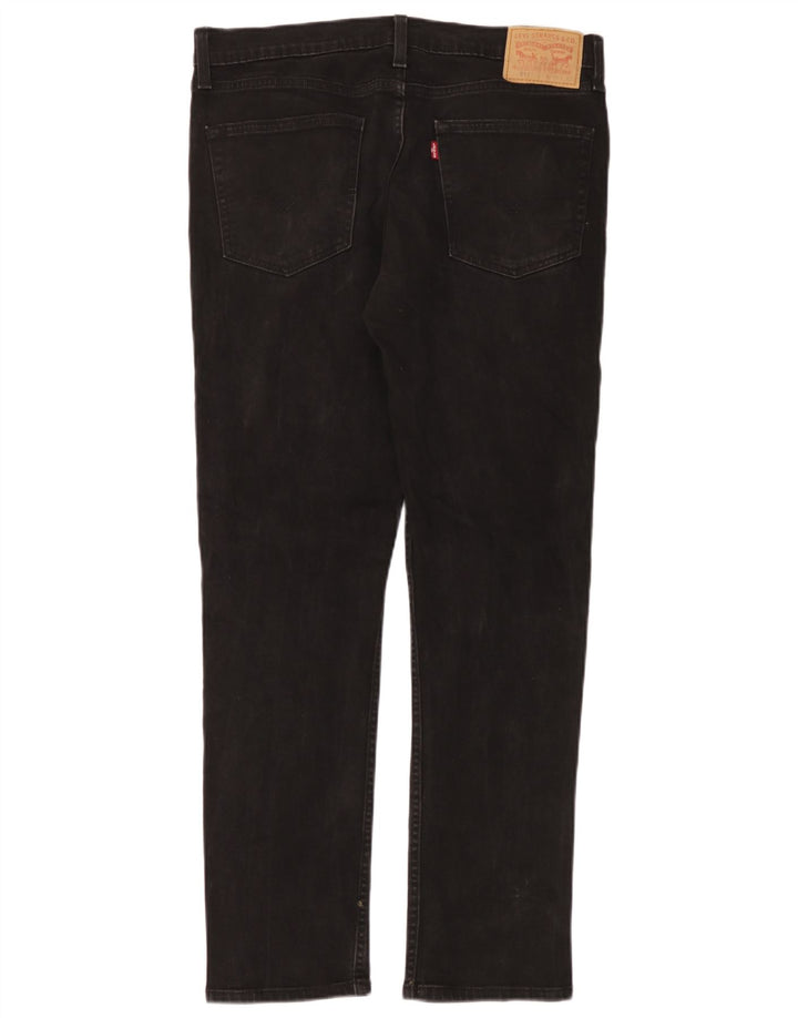 Jeans Levi's Uomo 511 Slim W36 L32 Cotone Nero