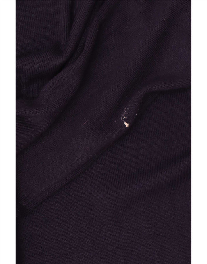 Maglione cardigan lungo da donna Marks & Spencer UK 14 medio blu navy