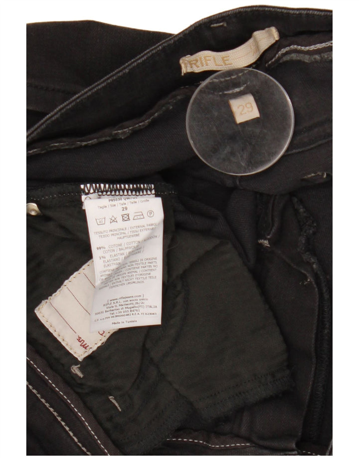 Jeans skinny da donna Rifle W29 L29 cotone nero