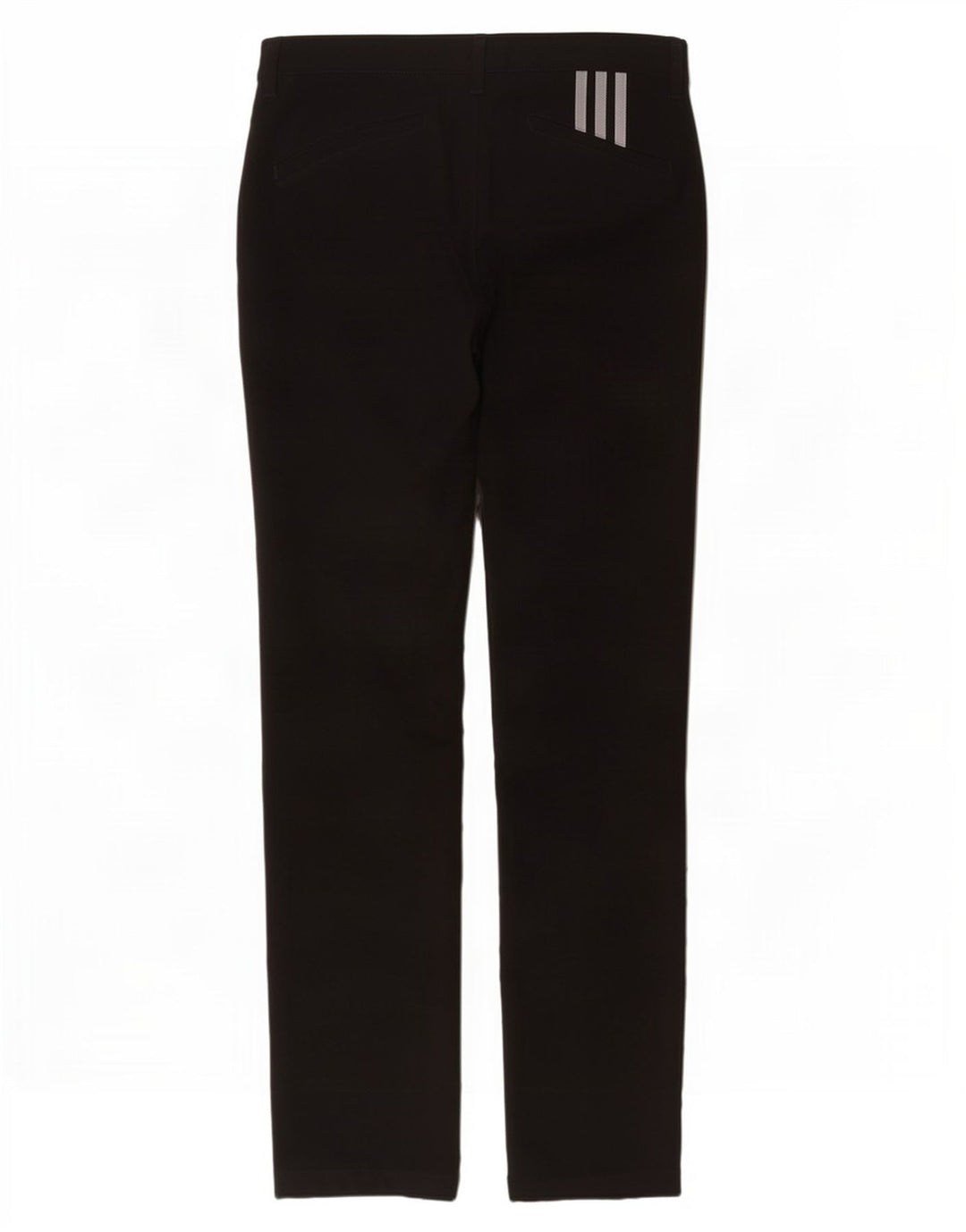 Pantaloni chino slim da uomo Adidas W32 L34 poliestere nero