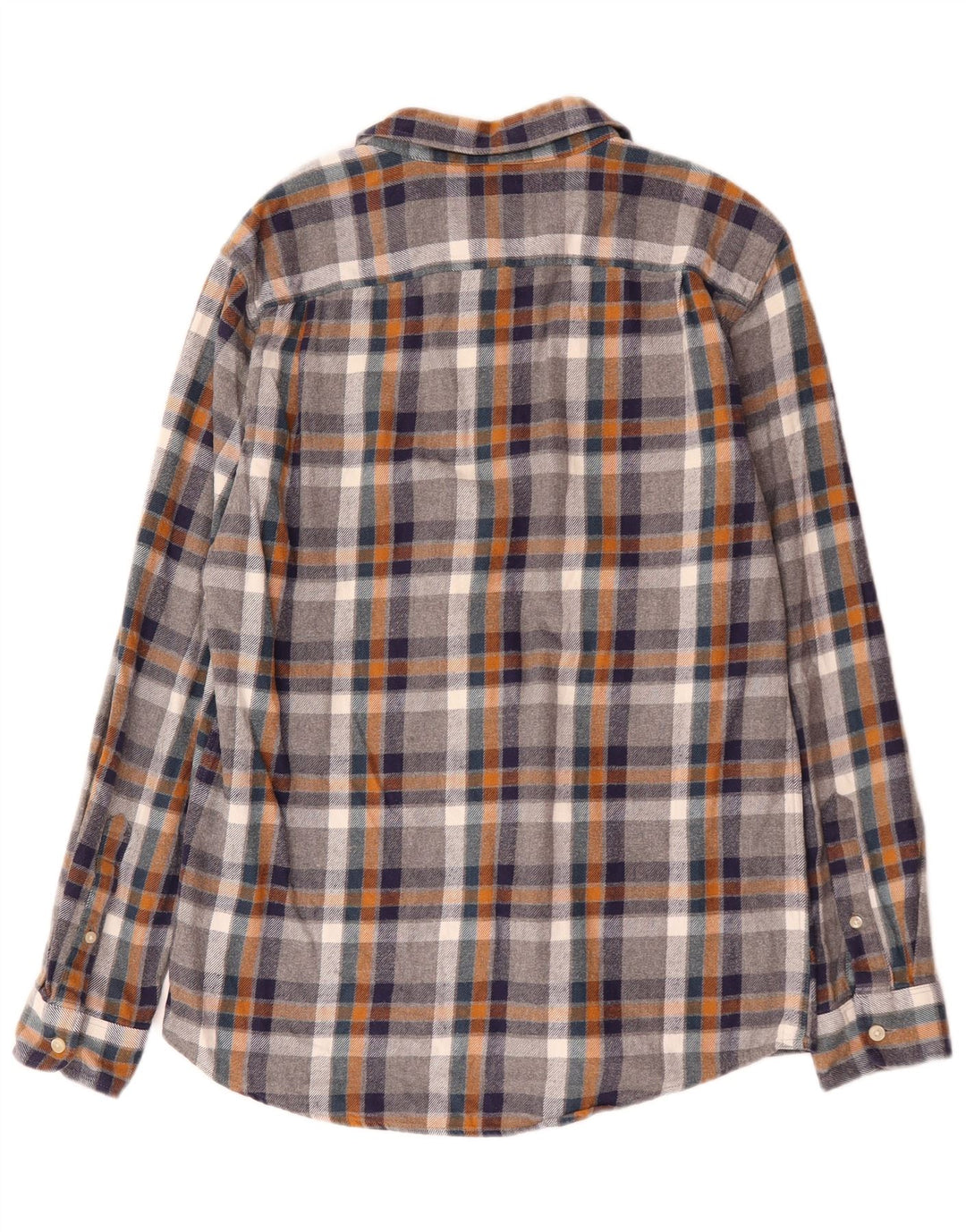 Camicia di flanella da uomo Jack Wills in cotone a quadri multicolore medio