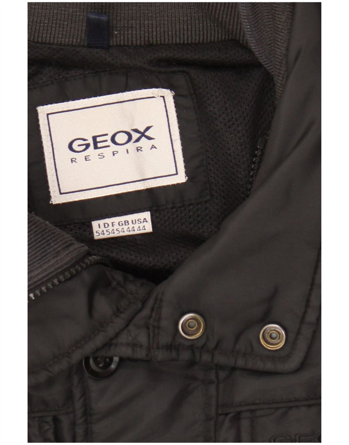 Giacca imbottita Geox Respira da uomo UK 44 2XL Poliammide nera