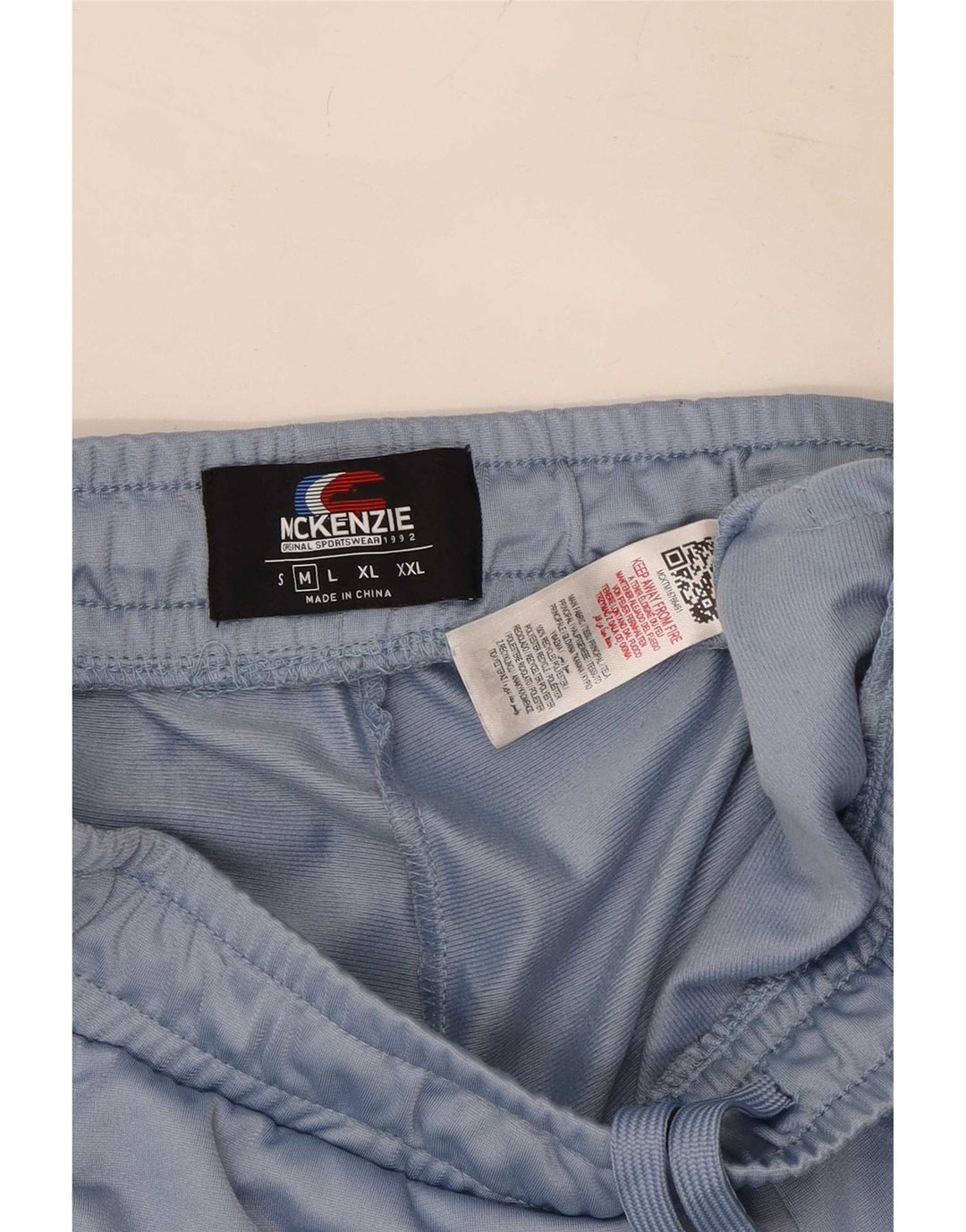 Mckenzie Pantaloncini sportivi grafici da uomo Blu medio Poliestere a blocchi di colore