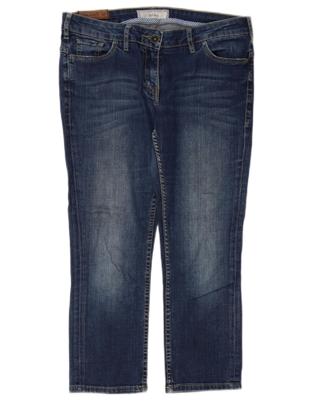 Jeans corti da donna Fat Face W34 L24 Blu