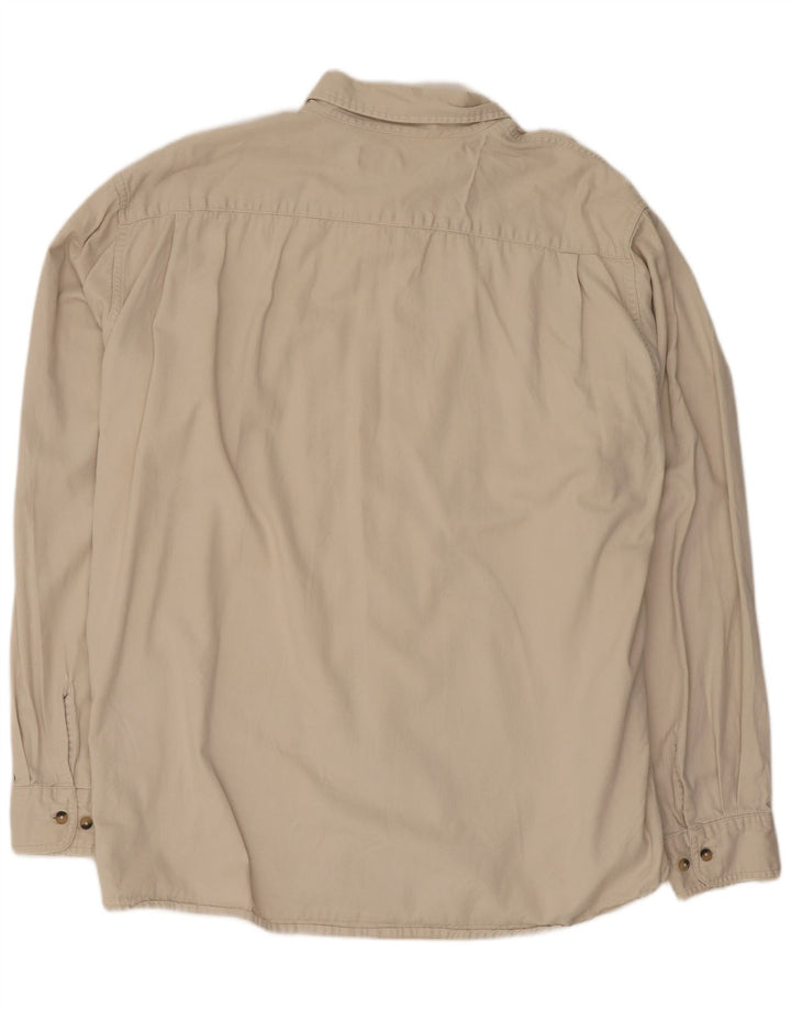 Camicia da uomo Wrangler 2XL cotone beige