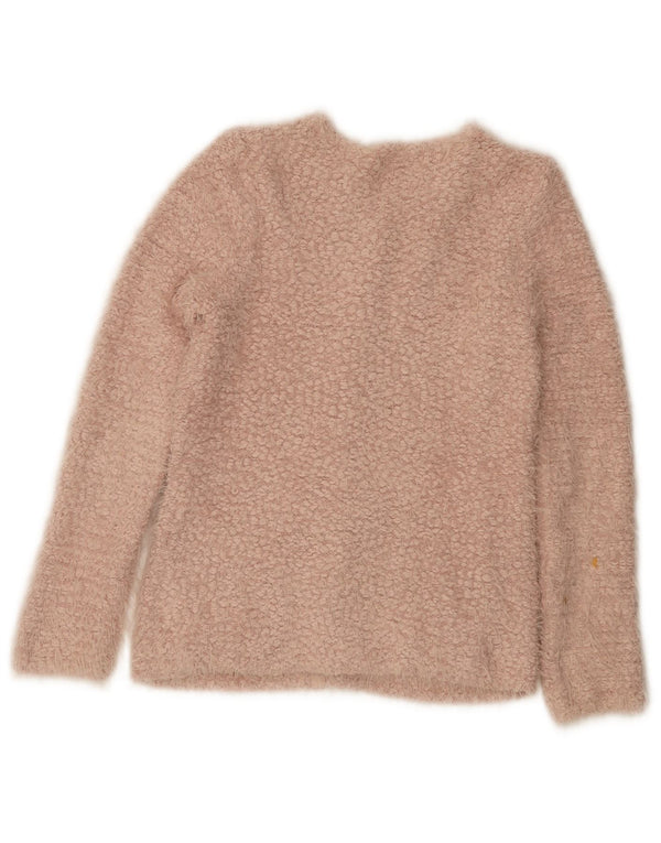 Maglione Cardigan Bambina ZARA 13-14 Anni Poliestere Rosa