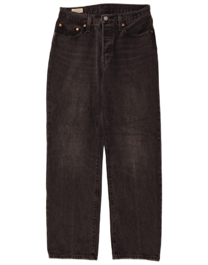Levi's Uomo 501 Jeans dritti W26 L30 Cotone Nero