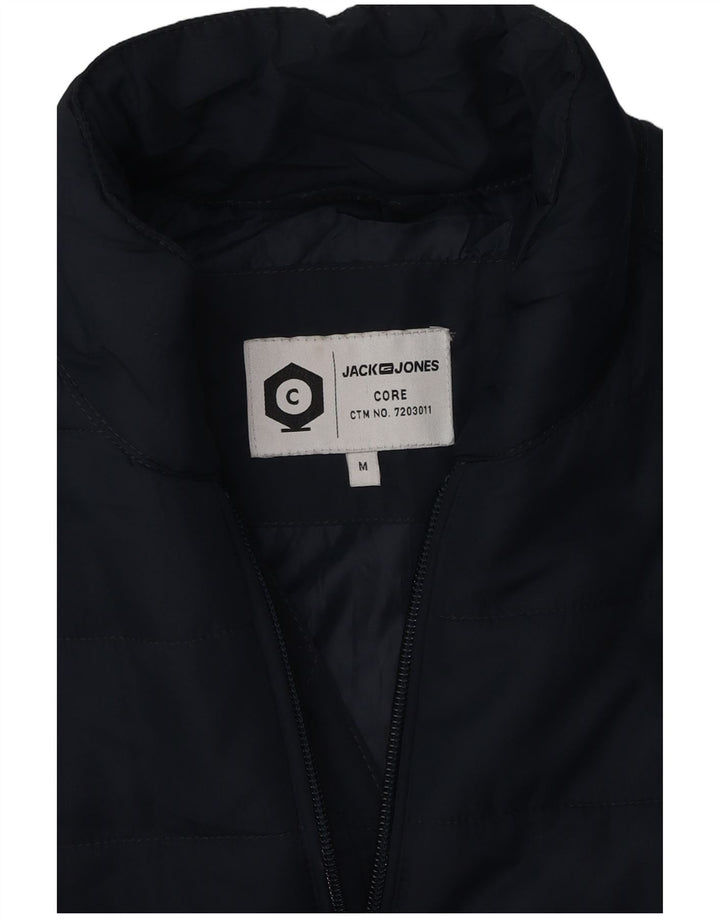Gilet imbottito da uomo Jack & Jones UK 38 medio blu navy