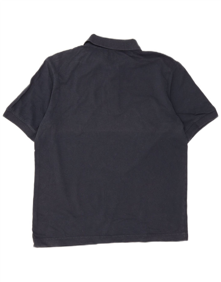 Polo Kappa da uomo grande blu navy
