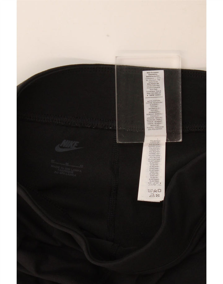 Leggings grafici da donna Nike UK 12 cotone medio nero