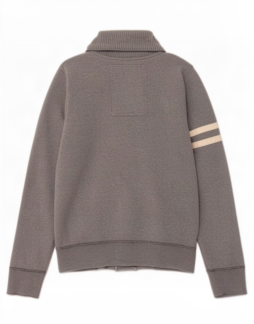 Giacca da ginnastica da uomo Abercrombie & Fitch di grandi dimensioni in cotone grigio