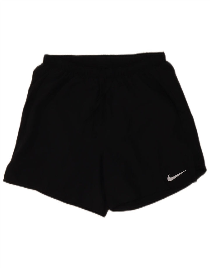 Pantaloncini sportivi Nike Dri Fit da uomo piccoli in poliestere nero