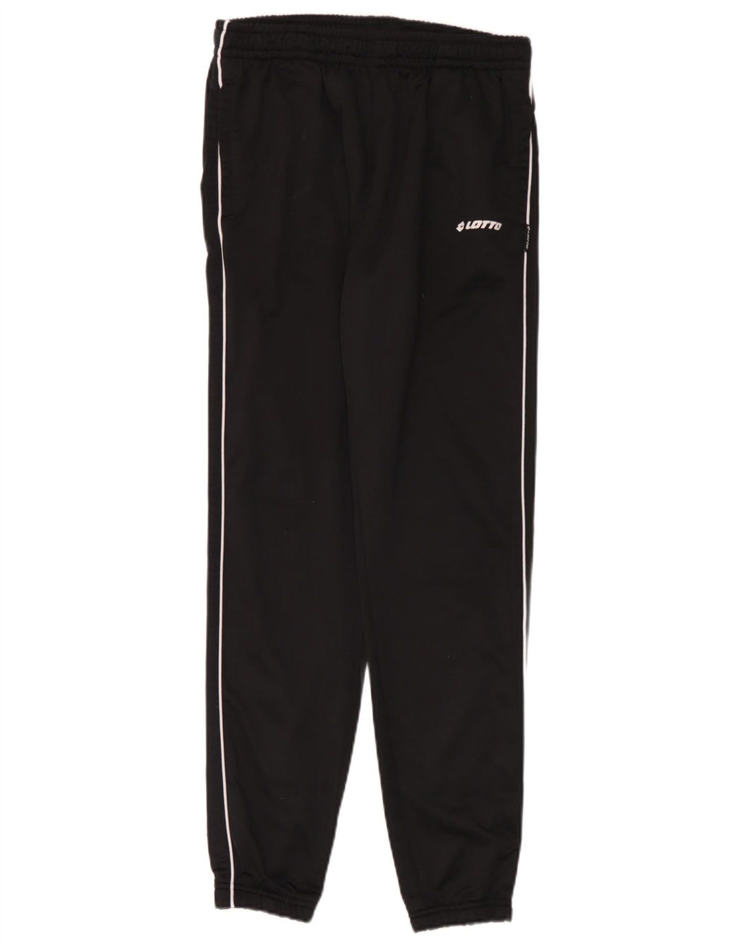 Pantaloni da tuta da uomo Lotto Joggers medio poliestere nero