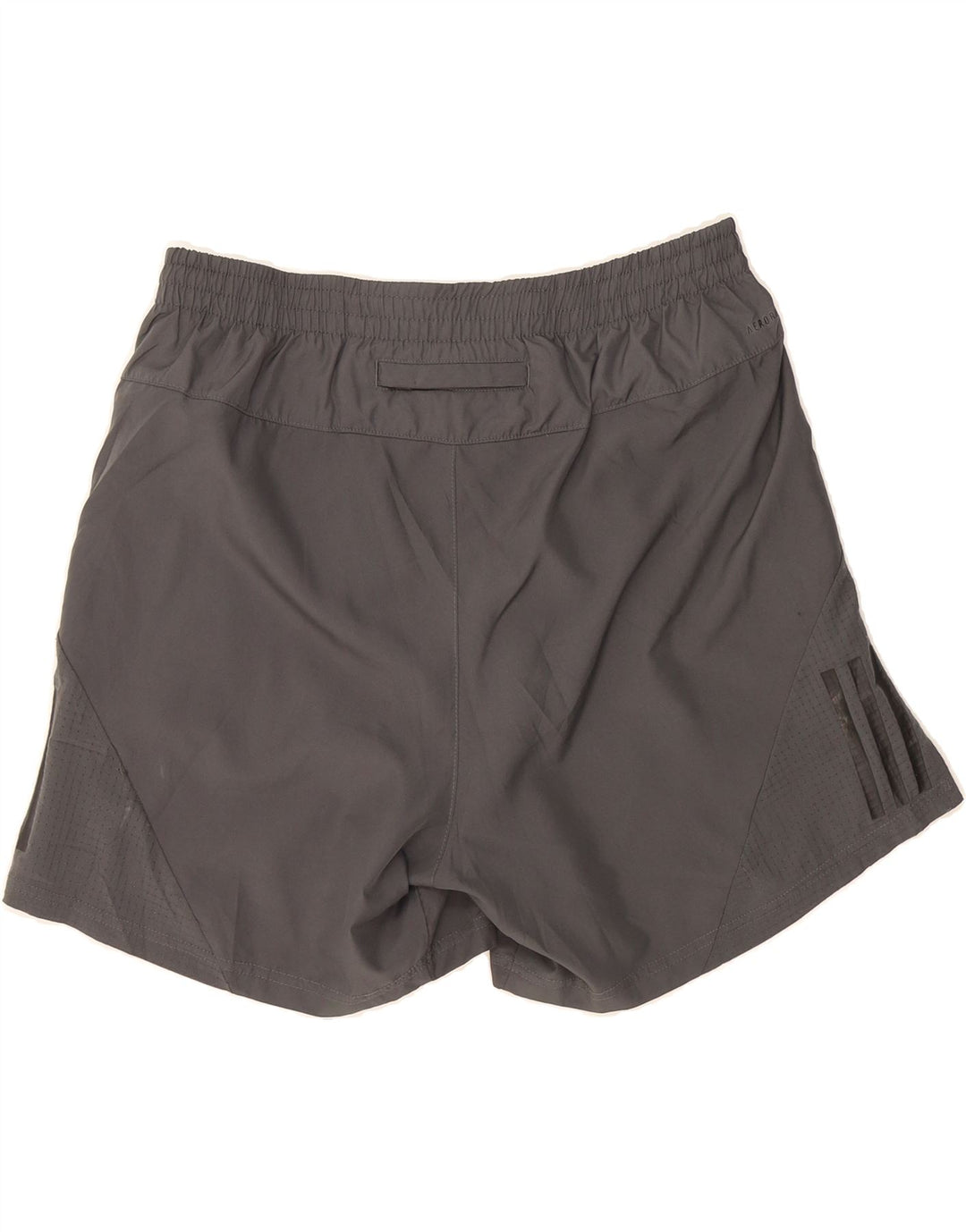 ADIDAS Womens Aeroready Sport Shorts UK 14 Large  Grey Polyester Vintage Adidas and Second-Hand Adidas from Messina Hembry 
