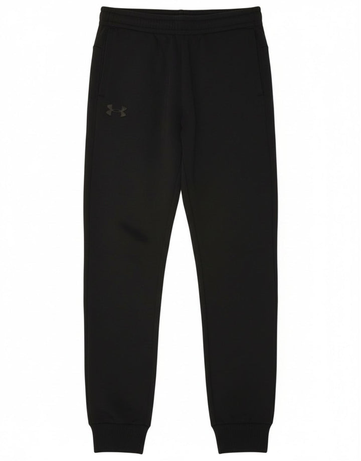 Pantaloni da tuta da ragazzo Under Armour da jogging 11-12 anni grandi neri