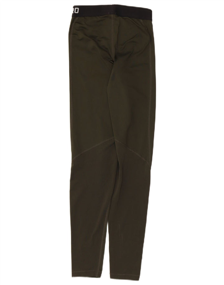 Leggings grafici Dri Fit da donna Under Armour UK 6 XS poliestere kaki