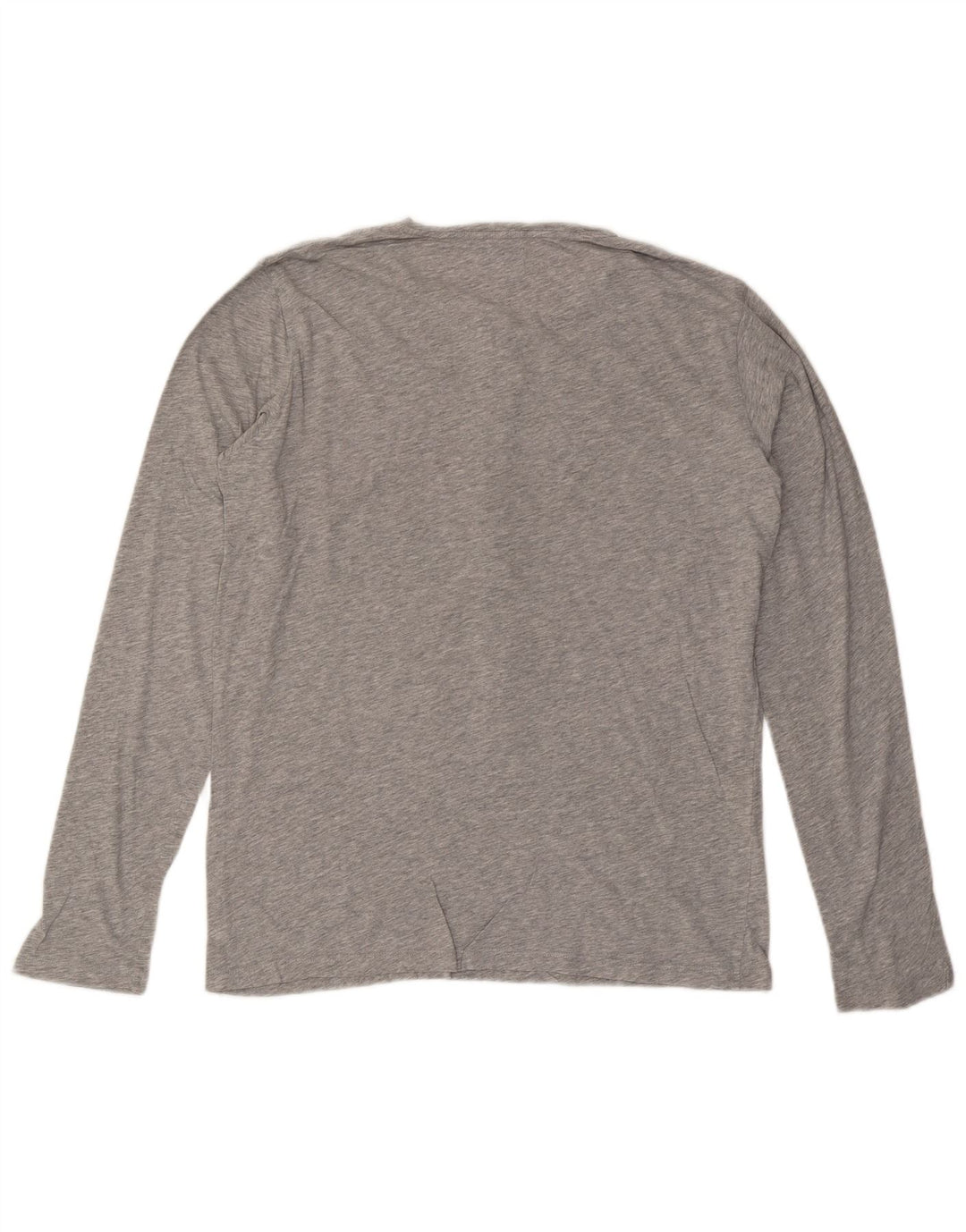 CHEAP MONDAY Top da uomo a maniche lunghe grigio medio chiazzato