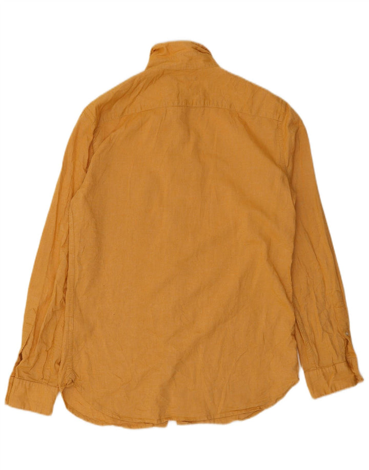 Camicia da uomo French Connection XS in cotone giallo