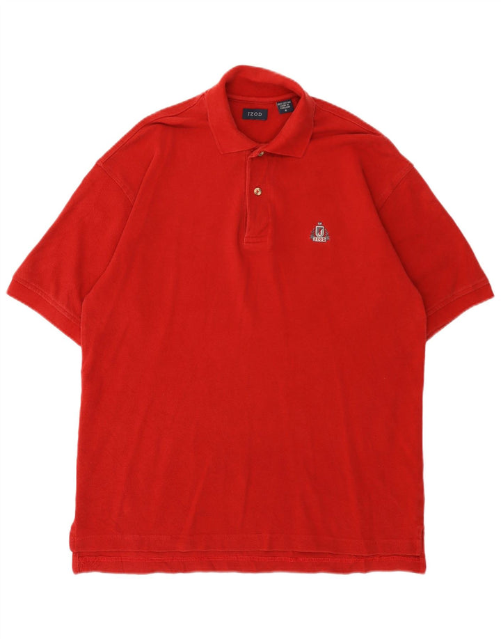 Polo da uomo IZOD piccola rossa in cotone