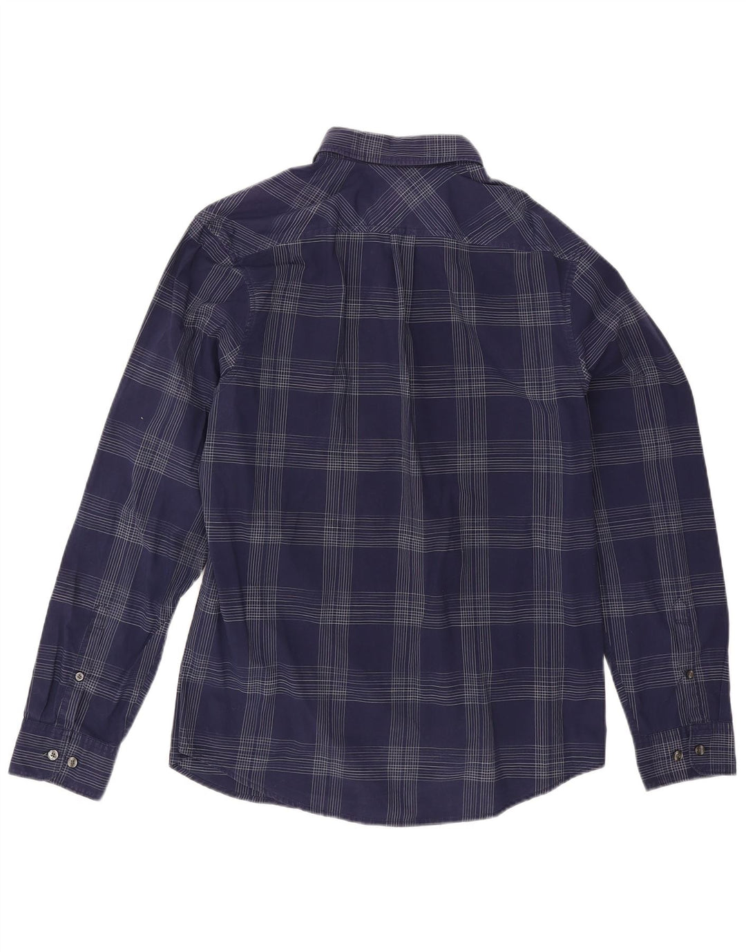 Penguin - Camicia slim fit Heritage da uomo, grande, in cotone a quadri blu navy