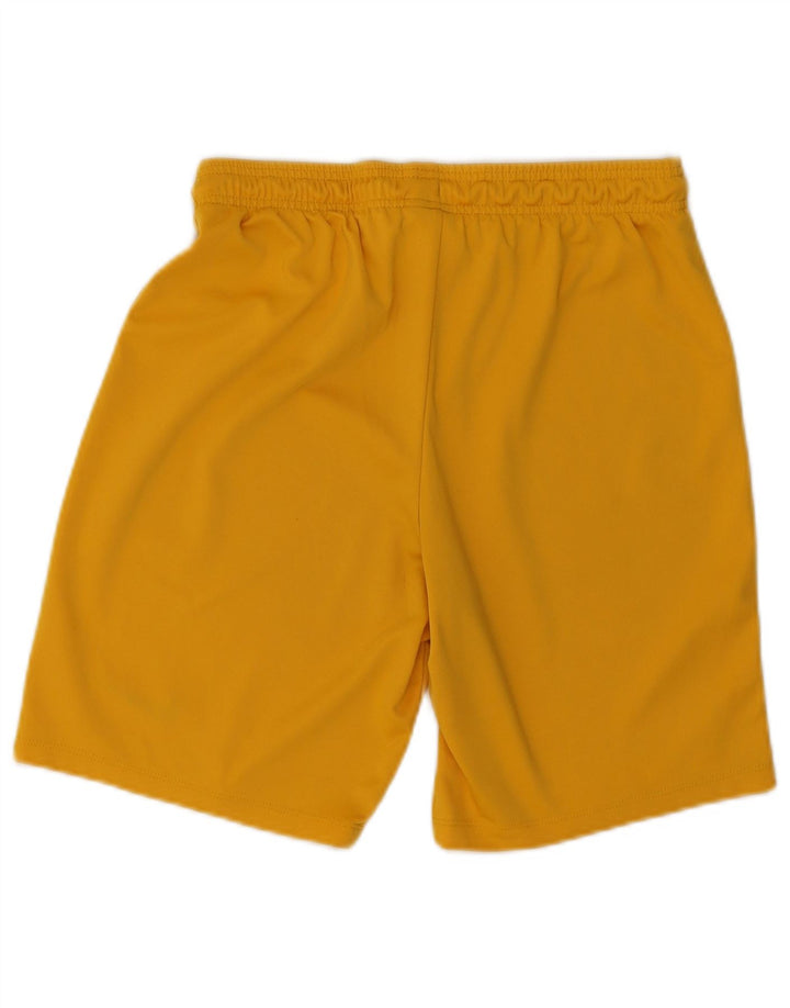 Pantaloncini sportivi Nike Dri Fit da uomo in poliestere giallo medio