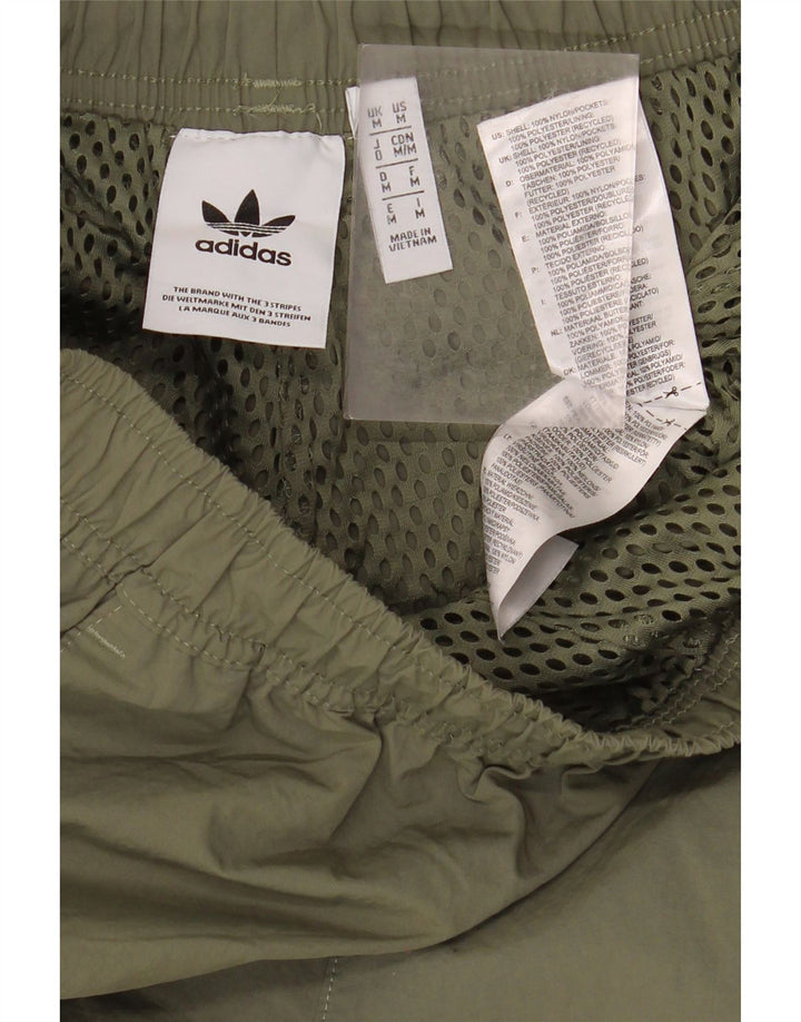 Pantaloncini sportivi da uomo Adidas Medi in nylon kaki