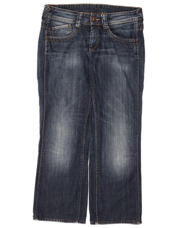 PEPE Jeans Donna Sciolto W31 L34 Cotone Blu