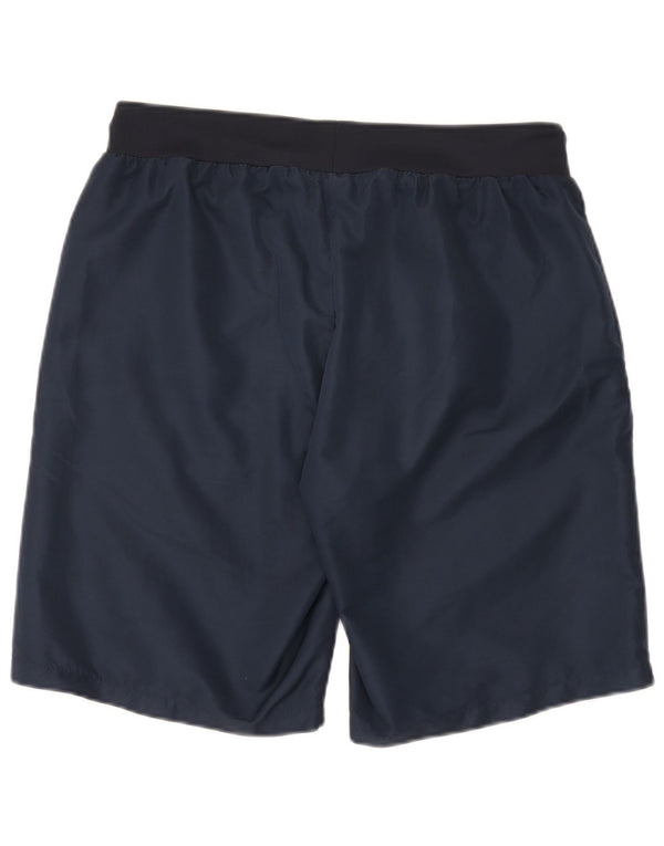Pantaloncini sportivi da uomo Lotto medio blu navy