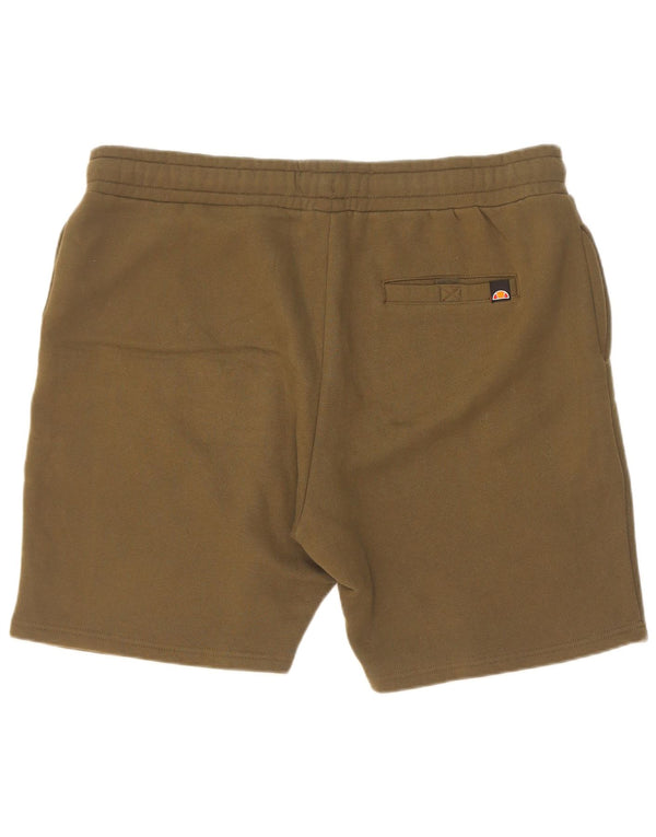 Pantaloncini sportivi grafici da uomo Ellesse 2XL cotone kaki