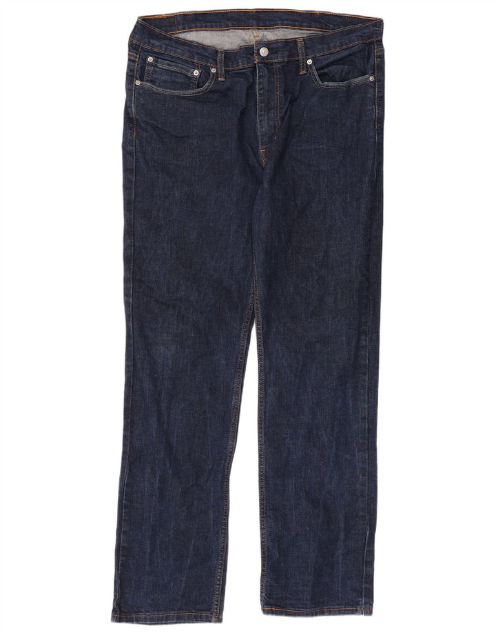 Levi's Uomo 514 Jeans dritti W38 L34 Cotone blu navy