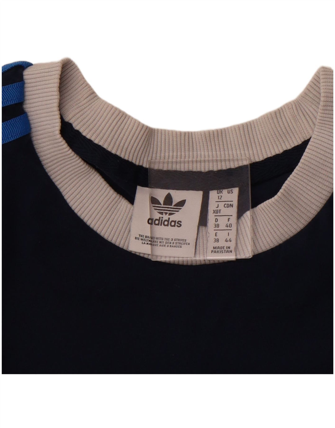 Maglietta ADIDAS da donna Top UK 12 medio blu navy