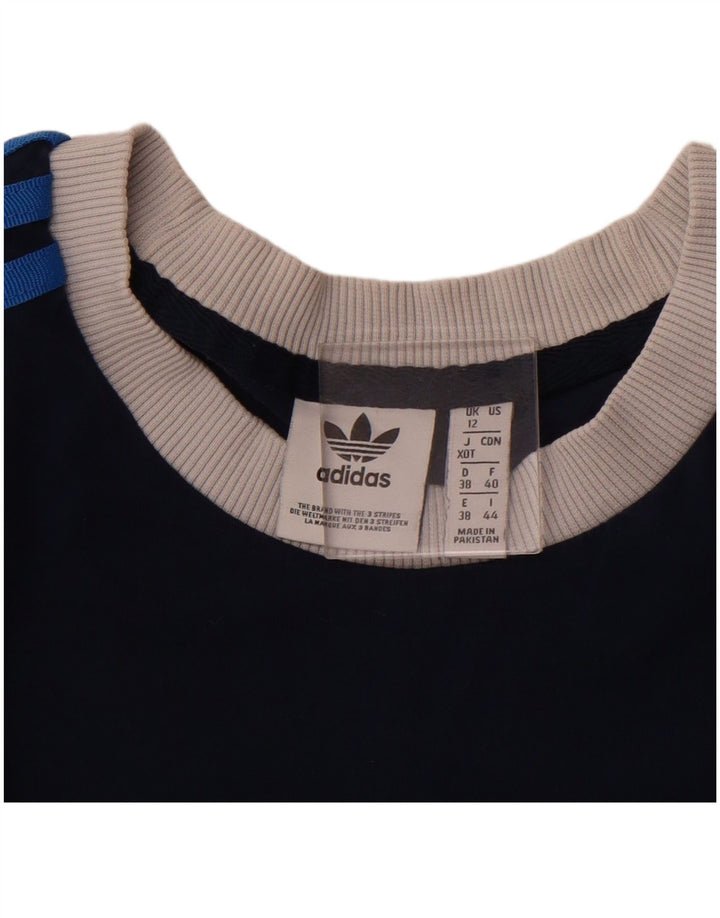 Maglietta ADIDAS da donna Top UK 12 medio blu navy