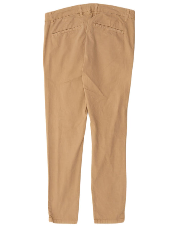 Pantaloni chino slim da uomo Zara EU 44 Large W34 L30 Beige