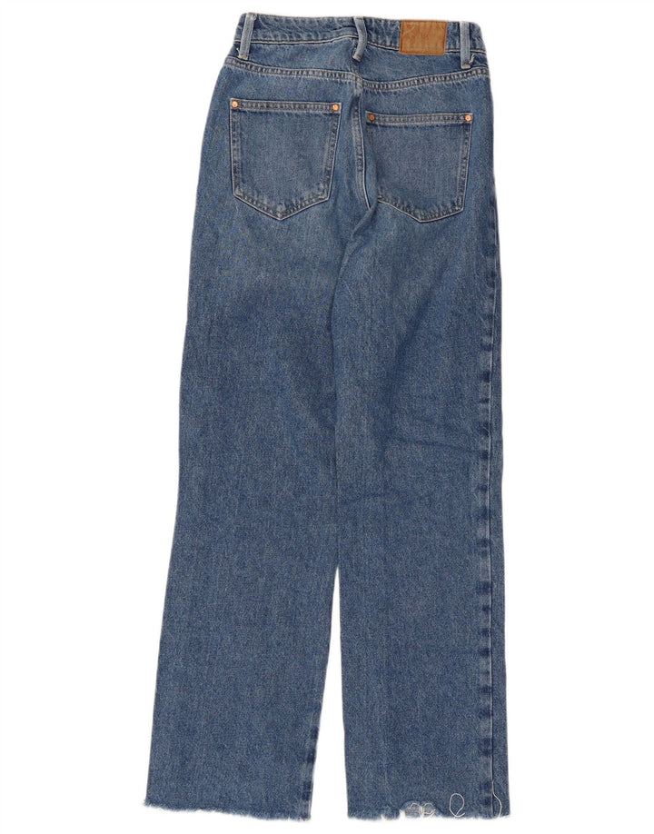 Jeans dritti da donna Zara EU 34 2XS W24 L29 Blu