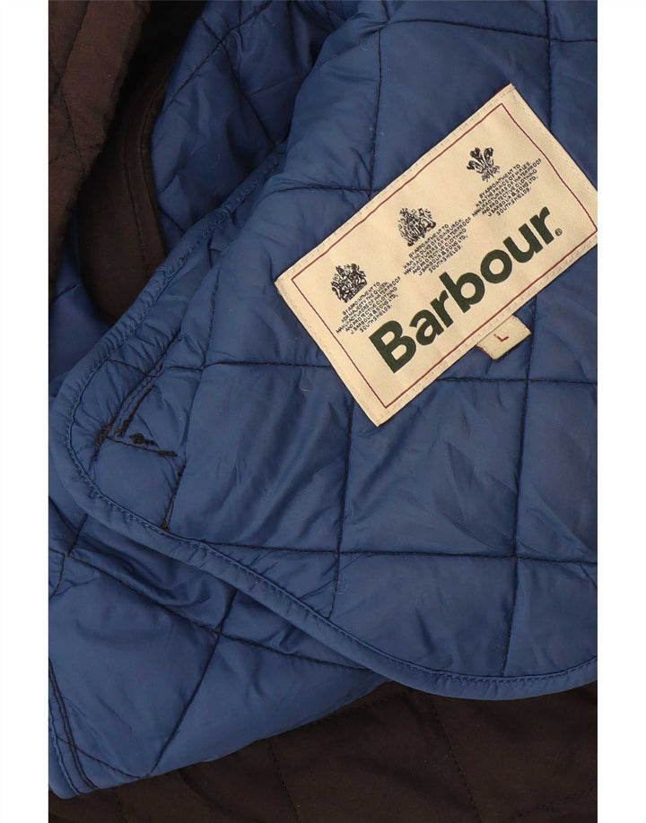 Giacca trapuntata da uomo Barbour UK 40 grande marrone