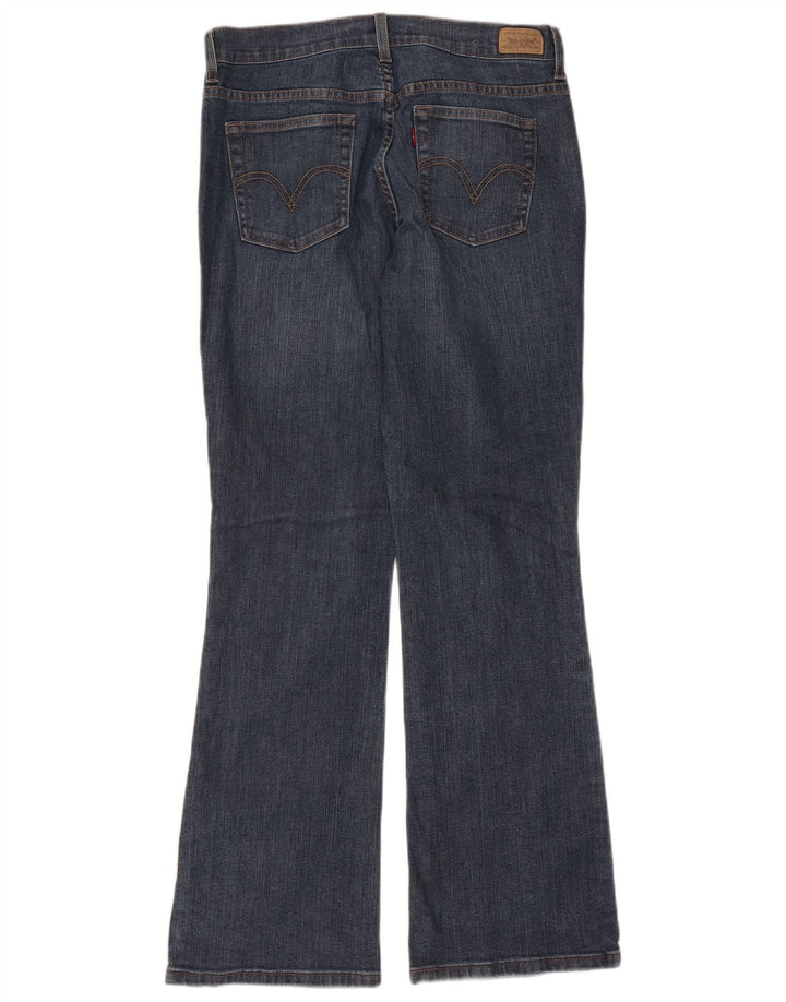 Jeans Levi's 515 Bootcut da donna US 8 medio W30 L31 cotone blu navy