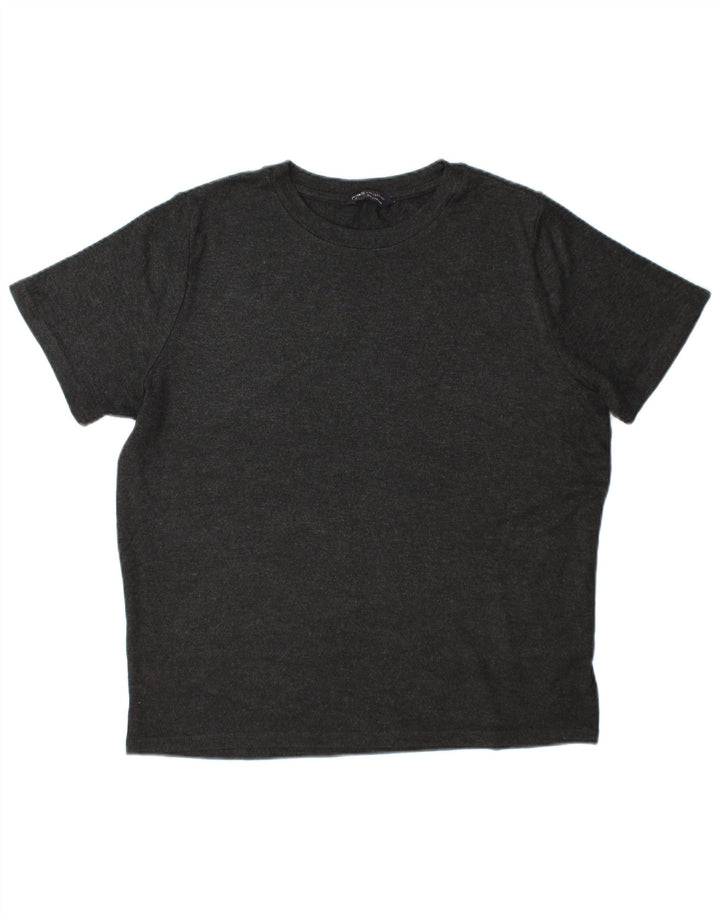 T-shirt da donna Marks & Spencer Top UK 18 XL viscosa grigia
